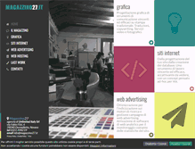 Tablet Screenshot of magazzino27.it